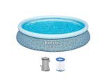 Bestway , Abstraktes , 84 cm , Pools & Wasserspaß, Pools, Aufstellpools, Aufblasbare Pools