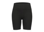 Trainingsshorts LUHTA "Luhta Shorts Ersb", Damen, Gr. M, Normalgrößen, schwarz, Stoff, 77% Polyamid, 23% Elasthan, Hosen