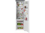 AEG Einbaukühlschrank "923586301", Energieeffizienz: D (A-G), silber (weiß), Rechtsanschlag, wechselbar, Kühlschränke, LongFresh 0 C-Zone