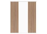 Möbelix , Braun , Textil , Graphik , 60x245 cm , Oeko-Tex® Standard 100 , mit Beschwerungsstab, mit Flauschband, Öffnung für Beschwerungsstab, mit Paneelwagen , Heimtextilien, Vorhänge, Fertigvorhänge, Flächenvorhänge