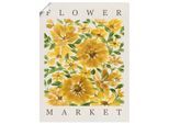 Wandbild ARTLAND "Sunflower Blooms", farbe bild(er): gelb, B:30cm H:40cm, Papier, Bilder, als Alubild, Leinwandbild, Poster, Wandaufkleber in verschied. Größen