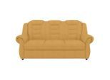 Livetastic , Gelb , Textil , 196x102x1101 cm , Made in EU , Hocker erhältlich, Rücken echt, Armteil links, Armteil rechts ,
