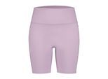 Trainingsshorts LUHTA "Luhta Shorts Ersb", Damen, Gr. S, Normalgrößen, lavendel, Stoff, 77% Polyamid, 23% Elasthan, Hosen