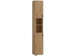 Mid.you , Eiche Artisan , Holzwerkstoff , Holzoptik , 5 Fächer , 30x192x30 cm , FSC MIX , stehend, freistehend ,