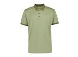Poloshirt ICEPEAK "Icepeak Polo shirt Bexley", Herren, Gr. M, hellgrün, Stoff, 100% Polyester, normal, hoch geschlossener Ausschnitt, Shirts