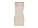 Sommerkleid LUHTA "Luhta Kleid Ivankoski", Damen, Gr. S, US-Größen, kitt, Stoff, 77% Polyester, 23% Elasthan, Kleider Sommerkleid