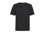 Funktionsshirt DACHSTEIN "Dachstein T-shirt Leoben", Jungen, Gr. M, schwarz, Stoff, 100% Polyester, normal, Shirts Funktionsshirt