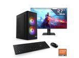 CSL PC-Komplettsystem "Spectrum V25279", Energieeffizienz: E, schwarz, Microsoft Windows 11 Home (64 Bit), 32 GB RAM 1.000 GB SSD, Computer_Komplettsysteme, PC-Komplettsystem
