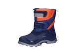 Winterstiefel SPIRALE "Simon" Gr. 24, orange (orange, blau), 24, Obermaterial: 100% Synthetik synthetic., Schuhe, Winterstiefel