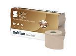 Satino Toilettenpapier Smart, 2-lagig, mit Prägung, L 44 m x B 94 mm, Recycling-Papier, weiss, 8 x 400 Blatt