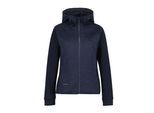 Outdoorjacke ICEPEAK "Icepeak Midlayer Amberg", Damen, Gr. XL, blau (dunkel blau), Stoff, 97% Polyester, 3% Elasthan, normal, Jacken Outdoorjacke