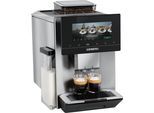 SIEMENS Kaffeevollautomat "TQ923E43", edelstahl, B:31,5cm H:39,2cm T:47cm, Kaffeevollautomaten, farbiges 6.8'' TFT-Display, individuelle Aromaeinstellung, Edelstahl, Kaffeevollautomat