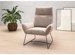 Sessel HOME AFFAIRE "Basic Relaxsessel, Design und Komfort, bequem, Breite 82cm", beige (sand), B:82cm H:102cm T:81cm, 100% Polyester, Sessel, Sessel, Extra hohe Rückenlehne