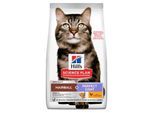 Hill's Science Plan Trockenfutter Katze Adult Hairball & Perfect Coat Huhn 2x7 kg