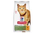 Hill's Science Plan Trockenfutter Katze, Mature Adult, Senior Vitality, mit Huhn 1,5 kg