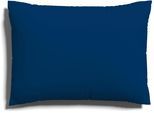 Kissenbezug SCHLAFGUT "EASY JERSEY Kissenhülle 100% Baumwolle, weicher Edel-Jersey, bügelfrei", blau (blau deep), B:70cm L:90cm, Jersey, Obermaterial: 100% Baumwolle, Kissenbezüge, Kissenbezug, mit farblich angepasstem Reißverschluss, pflegeleicht, formstabil