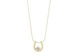 Kette ohne Anhänger ADELIA´S "Damen Halskette mit Anhänger – aus Edelstahl", gold, Halsketten, Damen, 45cm, Edelstahl, Ideal zum Verschenken – schlicht und stilvoll