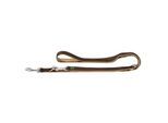 Hunter Verstellbare Führleine Neopren braun/ caramell 2,5 cm, 2 m