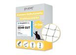 PIUPET Katzennetz drahtverstärkt grün 8 m, 3 m