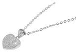 Kette ohne Anhänger ADELIA´S "Damen Halskette mit Anhänger – Herz aus 925 Silber", silber, Halsketten, Damen, 48cm, Silber 925 (Sterlingsilber), Perfekt zum Verschenken an besondere Menschen