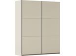 Schwebetürenschrank RAUCH "AURELIO Kleiderschrank Garderobe", beige (beige (champagner)), B:175cm H:210cm T:59cm, Holzwerkstoff, Schränke, Schwebetürenschrank, 3 verschiedene Ausstattungsvarianten Griffe aus Metall MADE IN GERMANY