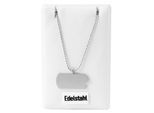 Kette ohne Anhänger ADELIA´S "Unisex Halskette mit Anhänger – aus Edelstahl", silber, Halsketten, Damen, 48cm, Edelstahl, Ideal als Geschenk für besondere Anlässe