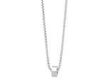 Kette mit Anhänger ADELIA´S "Unisex Edelstahl Halskette mit Anhänger", silber, Halsketten, Damen, unbekannt, Edelstahl