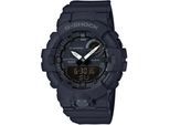 Smartwatch CASIO G-SHOCK "GBA-800", schwarz (schwarz, schwarz), Smartwatches, Herren, Smartwatch, Quarzuhr,Armbanduhr Herrenuhr,Schrittzähler,bis 20 bar wasserdicht