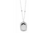 Kette mit Anhänger ADELIA´S "Unisex Edelstahl Halskette mit Anhänger unbekannt cm", silber, Halsketten, Damen, unbekannt, Edelstahl