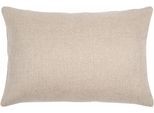 Dekokissen PAD "COLETTE", natural, unifarben, B:60cm L:40cm, Leinen, Dekokissen_Sitzkissen_Kissenhüllen, Made in Europe