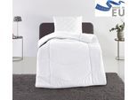 Steppbett + Kopfkissen OTTO HOME "Microlux, Bettdecke 135x200 cm, 155x220 cm", weiß, B/L: 135cm x 200cm Anzahl Teile 1, B/L: 80cm x 80cm Anzahl Teile 1, Bezug: Polyester Füllung: Polyester, leicht, Bezug: 100% Polyester, Bettwaren-Sets, Steppbett + Kopfkissen, Set mit Kissen 40x80 cm, 80x80 cm, Sommer, Herbst, Winter in 4 Farben