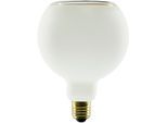 SEGULA LED-Leuchtmittel "LED Floating Globe 125 Ambient matt", Energieeffizienz: F (A-G), silber (matt), L:165cm Ø:12,5cm, Leuchtmittel, LED Floating Globe 125, matt, Ambient Dimming, E27, 5W, CRI 90