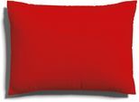 Kissenbezug SCHLAFGUT "EASY JERSEY Kissenhülle 100% Baumwolle, weicher Edel-Jersey, bügelfrei", rot (rot deep), B:70cm L:90cm, Jersey, Obermaterial: 100% Baumwolle, Kissenbezüge, Kissenbezug, mit farblich angepasstem Reißverschluss, pflegeleicht, formstabil