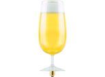 SEGULA LED-Leuchtmittel "LED Floating Beer foam", Energieeffizienz: F (A-G), weiß, L:34cm Ø:13cm, Leuchtmittel, handmade