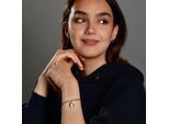 Armband ADELIA´S "Damen Armband aus Edelstahl 21 cm", silber, Armbänder, Damen, 21cm, Edelstahl, Armband, Perfekt als Geschenk zum einen besonderen Tag