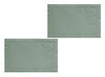 Platzset OTTO HOME "Sebastien", grün, B:30cm L:45cm, Obermaterial: 100% Polyester, Platzsets, Leinenoptik, 30x45, Tischdekoration, Einfarbig
