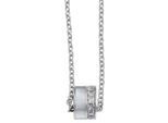 Kette mit Anhänger ADELIA´S "Damen Edelstahl Halskette mit Anhänger unbekannt cm", silber, Halsketten, Damen, unbekannt, Edelstahl
