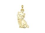 Kettenanhänger LUIGI MERANO "Katze, Gold 375", gold, Schmuckanhänger, Damen, onesize, Gelbgold 375, Kettenanhänger