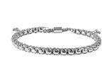 Armband ADELIA´S "Herren Armband aus Edelstahl 19 cm", silber, Armbänder, Herren, 19cm, Edelstahl, Armband, Ein kleines Geschenk mit großer Wirkung