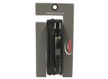 Armband ADELIA´S "Herren Armband – Lederarmband aus Leder 19 cm", schwarz, Armbänder, Herren, 19cm, Leder, Armband, Ideal als Geschenk – dezent und elegant