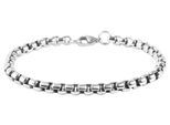 Armband ADELIA´S "Unisex Armband aus Edelstahl 21 cm", silber, Armbänder, Damen, 21cm, Edelstahl, Armband, Schöne Geschenkidee zum Geburtstag