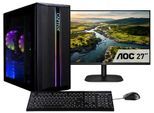 CAPTIVA Business-PC-Komplettsystem "Power Starter R80-001 TFT Bundle", Energieeffizienz: E (A-G), schwarz, ohne Betriebssystem, 16 GB RAM 1.000 GB SSD, Computer_Komplettsysteme
