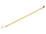 Armband ADELIA´S "Damen Armband aus Edelstahl 17 cm", gold, Armbänder, Damen, 17cm, Edelstahl, Armband, Ideal als Geschenk zum einfach so