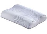 Nackenstützkissen HEMAFA "SEAQUAL", beige (champagner), B:39cm H:10cm L:59cm, Bezug: 59% Polyester, 41% Lyocell, Kopfkissen, Hergestellt aus Ocean Plastic- Der Umwelt zu Liebe