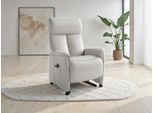 TV-Sessel SIT & MORE "Cremona Comfort Plus", reinweiß, B:87cm H:116cm T:89cm, Sessel, TV-Sessel, bis 200 Kg belastbar, mit Herz-Waage Funktion