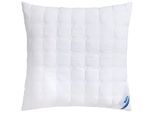 Microfaserkissen BECO "Kopfkissen Medibett Cotton Soft, in 40x80 oder 80x80 cm", weiß, B:80cm L:80cm, Bezug: 80% Polyester, 20% Baumwolle. Füllung: 100% Polyester, Kopfkissen, Microfaserkissen, Ideal für Allergiker geeignet (Hausstauballergiker)