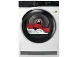 AEG Wärmepumpentrockner "TR8T75780", Energieeffizienz: B, weiß, B:59,6cm H:85cm T:65,7cm, Trockner, AbsoluteCare: jetzt auch Wolle und Seide trocknen ohne Einlaufen, Wärmepumpentrockner