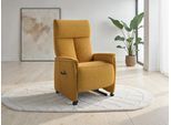TV-Sessel SIT & MORE "Cremona Comfort Plus", mustard, B:87cm H:114cm T:89cm, 100% Polyester, Sessel, TV-Sessel, bis 200 Kg belastbar, mit Herz-Waage Funktion
