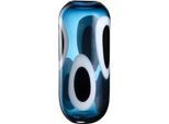 Dekovase LEONARDO "Vase OCCHI BLU", blau, B:16cm H:36cm T:11,5cm, Glas, Vasen, Dekovase