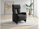 TV-Sessel SIT & MORE "Cremona Comfort Plus", schwarz, B:87cm H:114cm T:89cm, Sessel, TV-Sessel, bis 200 Kg belastbar, mit Herz-Waage Funktion